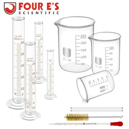 11pcs glass beaker - 11pcs, set