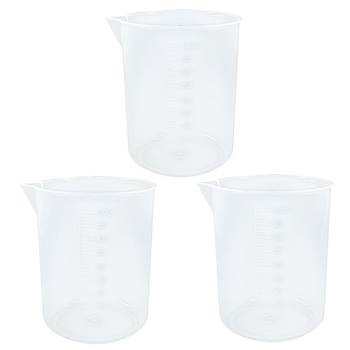 3pc 1000ml plastic - 1000ml,