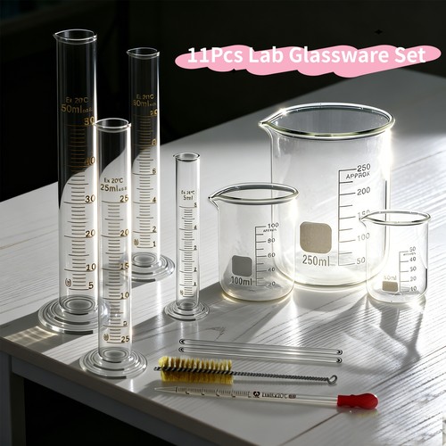 Set laboratory glassware - laboratory,